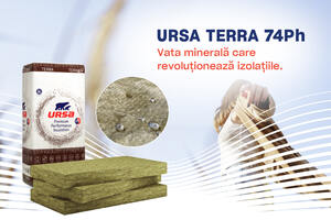 Economie superioara de energie cu noua solutie de izolare URSA TERRA 74Ph