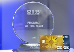 Cardul RBS Visa a fost desemnat "Produsul Anului 2010"