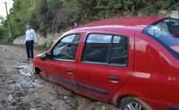 Aberatia zilei: Doi nemti inghititi de noroiul din Arges, din cauza GPS-ului