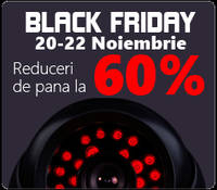 Black Friday: Sisteme de supraveghere si automatizari de porti la Atu Tech!