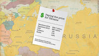 Cat o costa pe Rusia sanctiunile date de Occident - In sfarsit, Moscova recunoaste