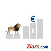 Curs euro-leu: Leul se deprecieza, euro trece de 4,4 lei