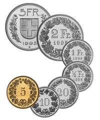 Curs valutar: Francul elvetian a scazut, dar ramane peste euro