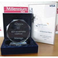 Millennium Bank, premiata pentru campaniile de promovare a cardurilor
