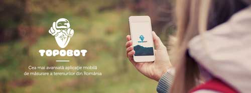 O companie din Brașov a creat TopoBot - cea mai inovativă aplicație cadastrală din România