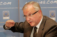 Olli Rehn: Euro nu este in pericol din cauza crizei din Irlanda