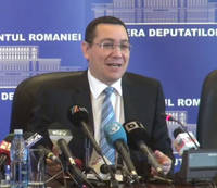 Ponta: Nu am semnat scrisoarea cu FMI. Vor cresterea pretului la gaze si restructurari