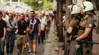 Protest la Atena fata de noul plan de ajutor - mii de oameni, in strada