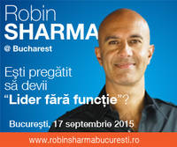 Robin Sharma: Romania are sanse reale sa devina o forta economica importanta in Europa