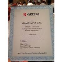 Vlamir, unicul partener certificat Kyocer MDS in Romania!