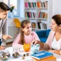 Principii simple de educatie financiara pentru copii pe intelesul tuturor