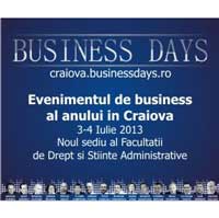 S-au deschis inscrierile la Craiova Business Days