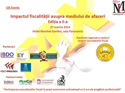 Impactul fiscalitatii asupra mediului de afaceri, editia a II-a