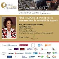 Corina Neagu, HR Manager Securitas Romania, speaker la Meet the WOMAN! Bucuresti