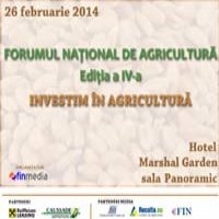 Finmedia va invita la Forumul National de Agricultura