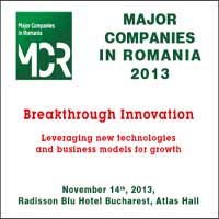 Conferinta de lansare “Major Companies in Romania”, 14 noiembrie 2013