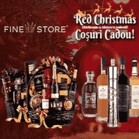 Investeste inspirat in cadouri de Craciun. FineStore are prețuri speciale la bauturi si cosuri cadou premium