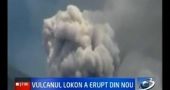 Eruptie spectaculoasa a vulcanului Lokon
