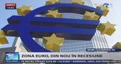 Zona euro a reintrat in recesiune