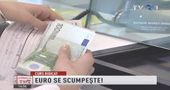 Cel mai scump euro din ultimele 11 saptamani