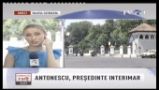 Antonescu-intermar, Basescu-in campanie