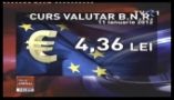 Euro a fost cotat la 4,36 lei