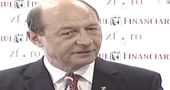 Traian Basescu: deficitul bugetar limitat prin Constitutie