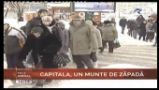 Capitala, un munte de zapada